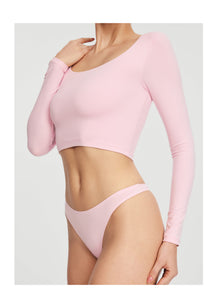Seamless Thong Panty | Ballet Pink