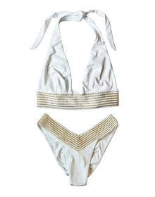 Addie Halter Top | White