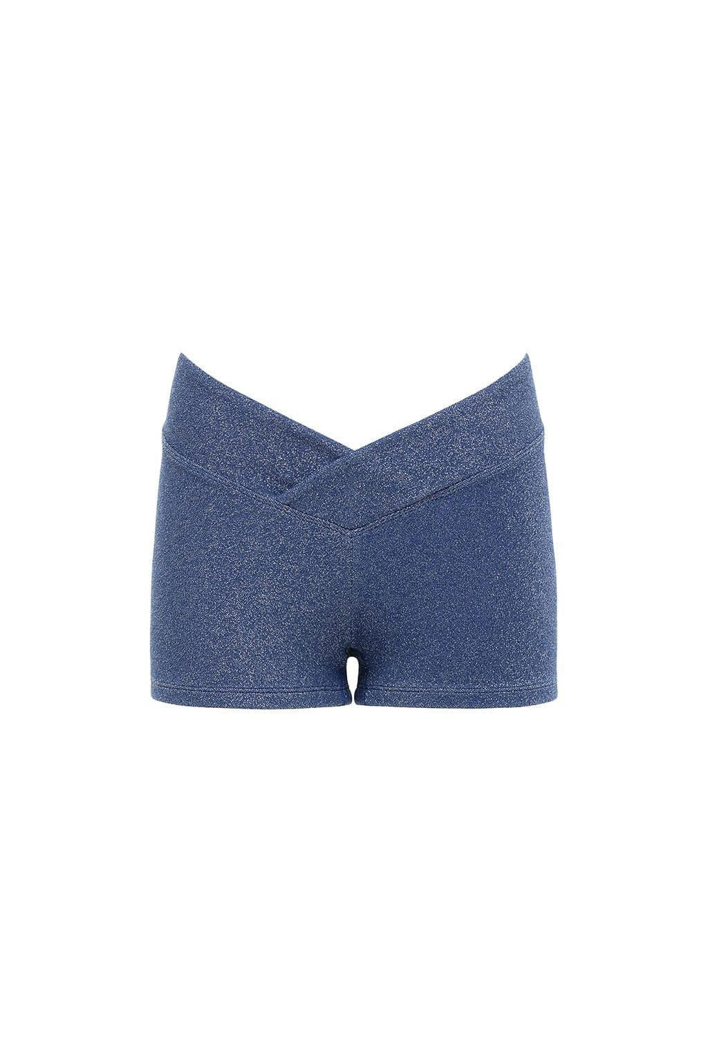 V-Cut Micro Bike Short | Sky Sparkle