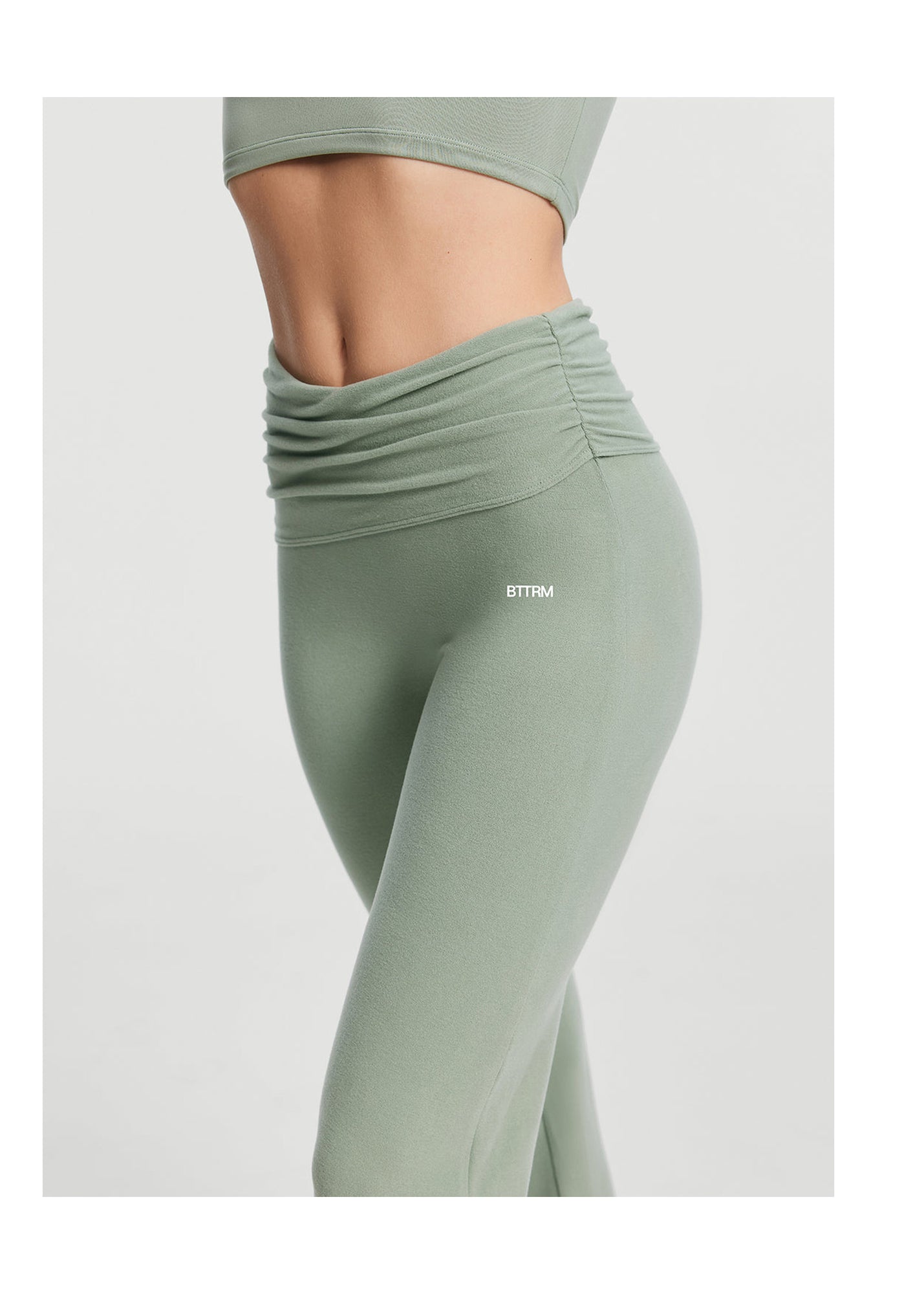Soft Seamless Lounge Pants | Sage Green