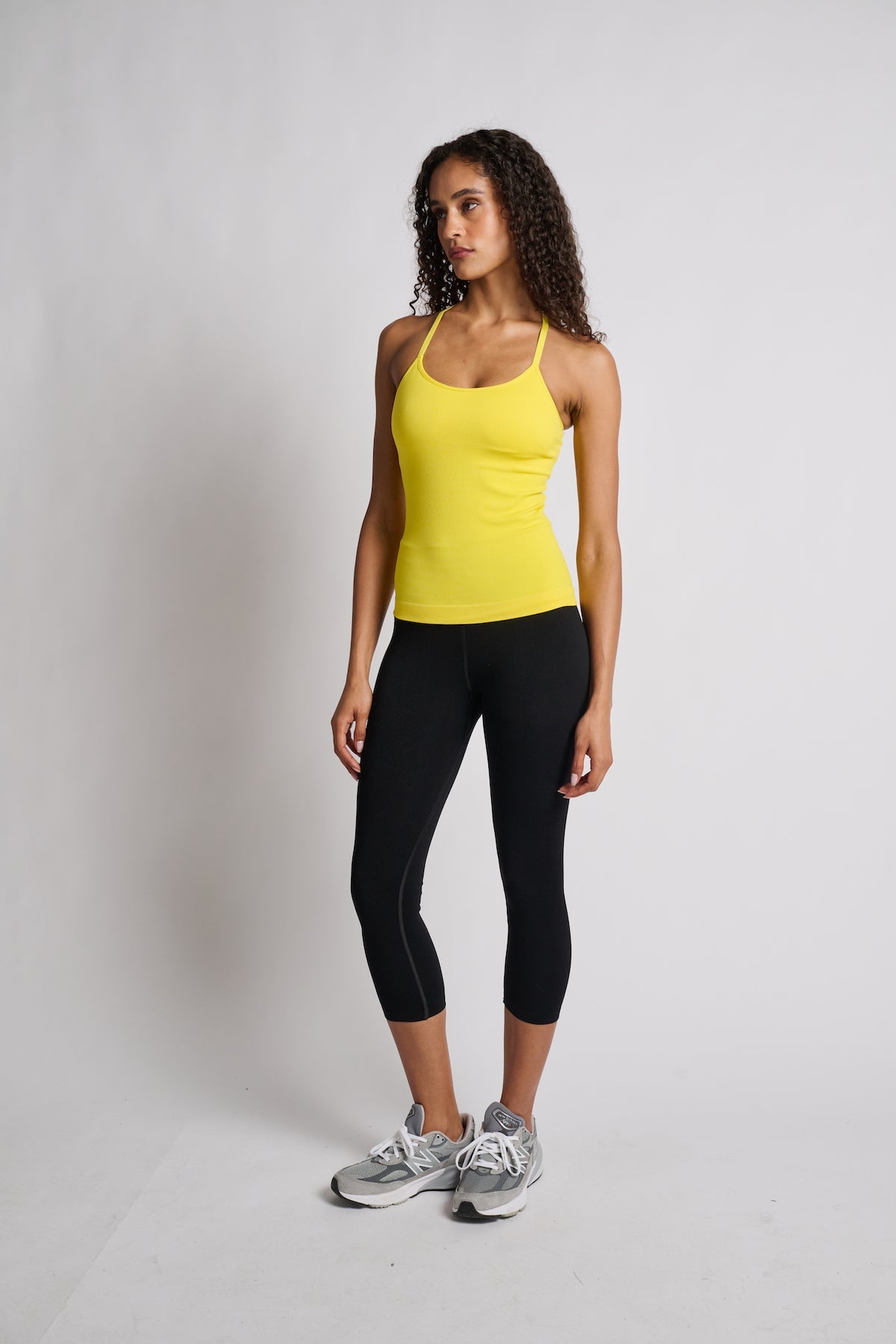 Love & Sports | Sprinter Seamless Cropped Legg | Black