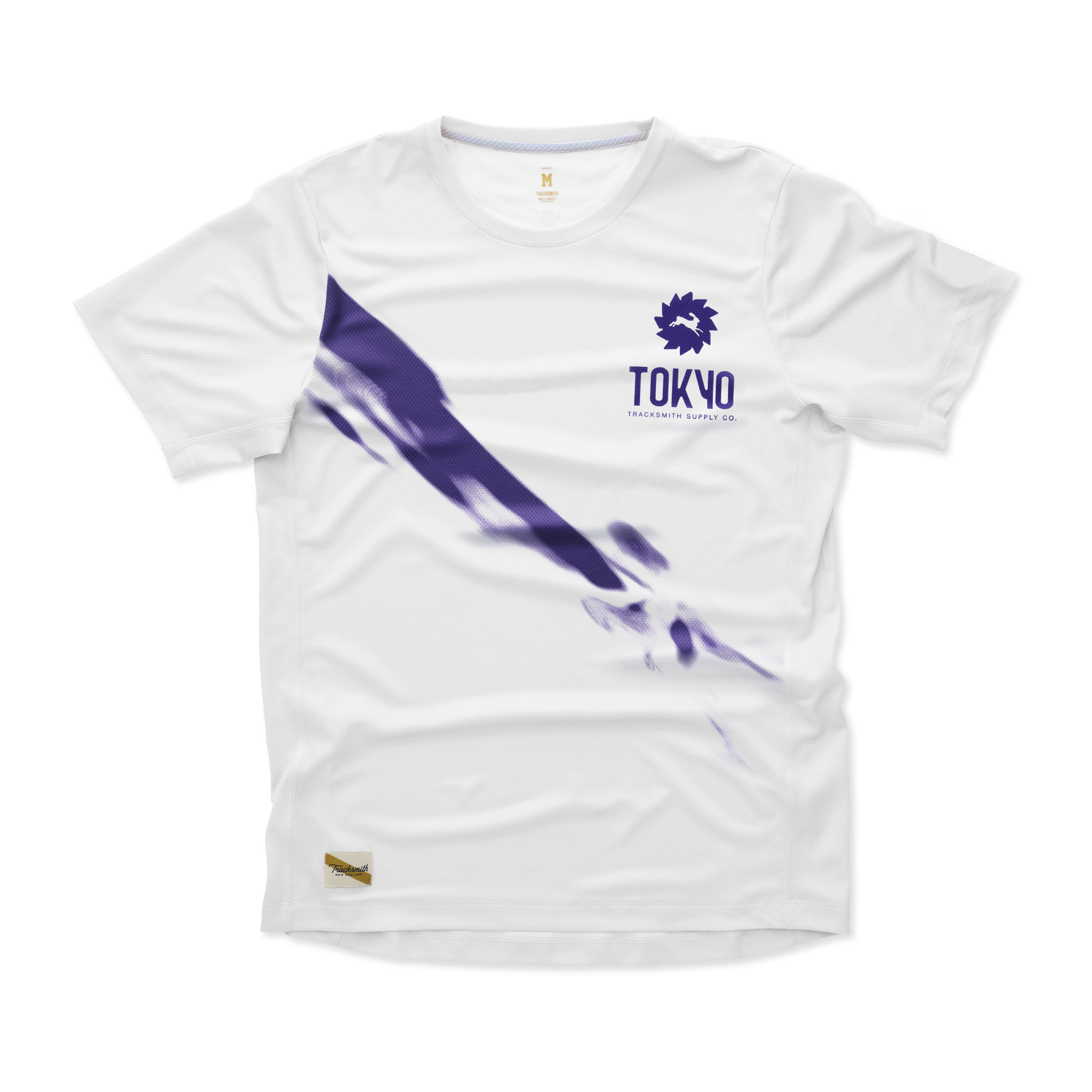 Mens | Tokyo Tee | White/Purple