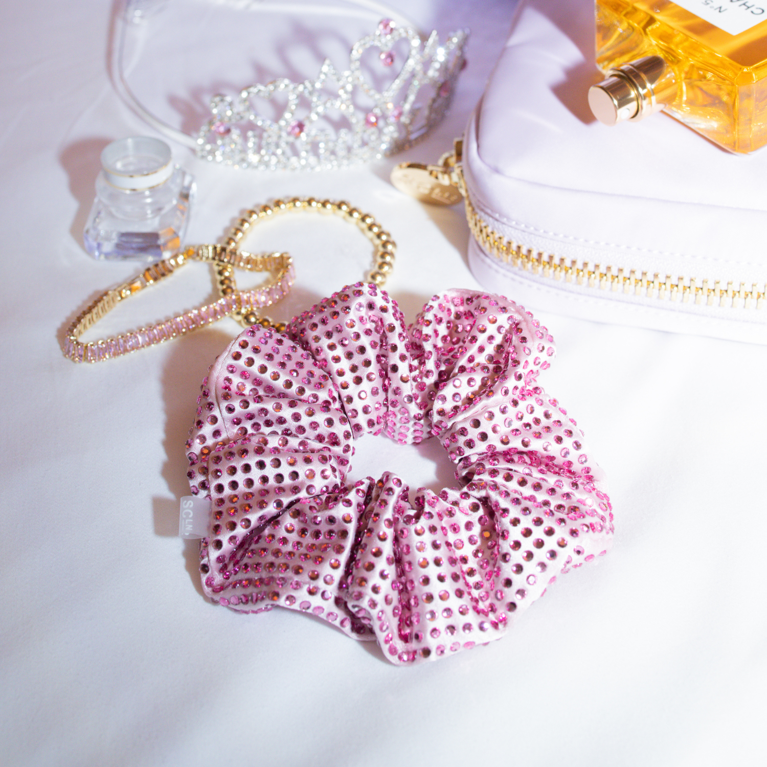 Crystal Scrunchie