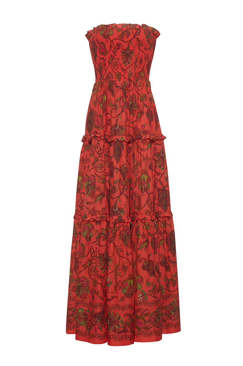 Strapless Tatiana Dress | Marcel Coral