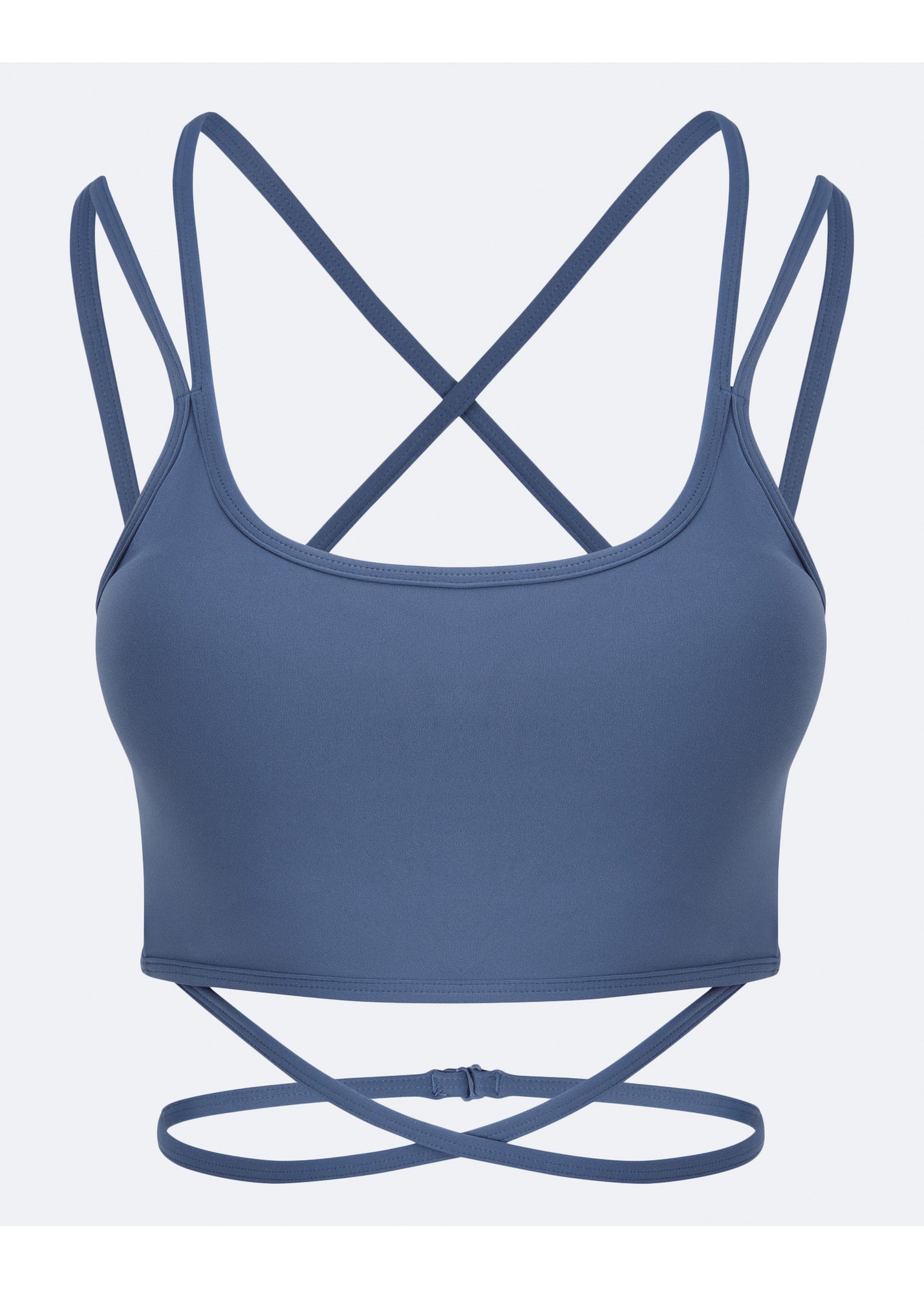 Strappy Front Top | Iris Blue