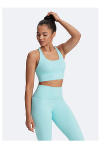 Straps and Support Bra | Arctic Blue