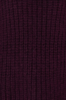 Sylvie Handknit Pullover | Aubergine