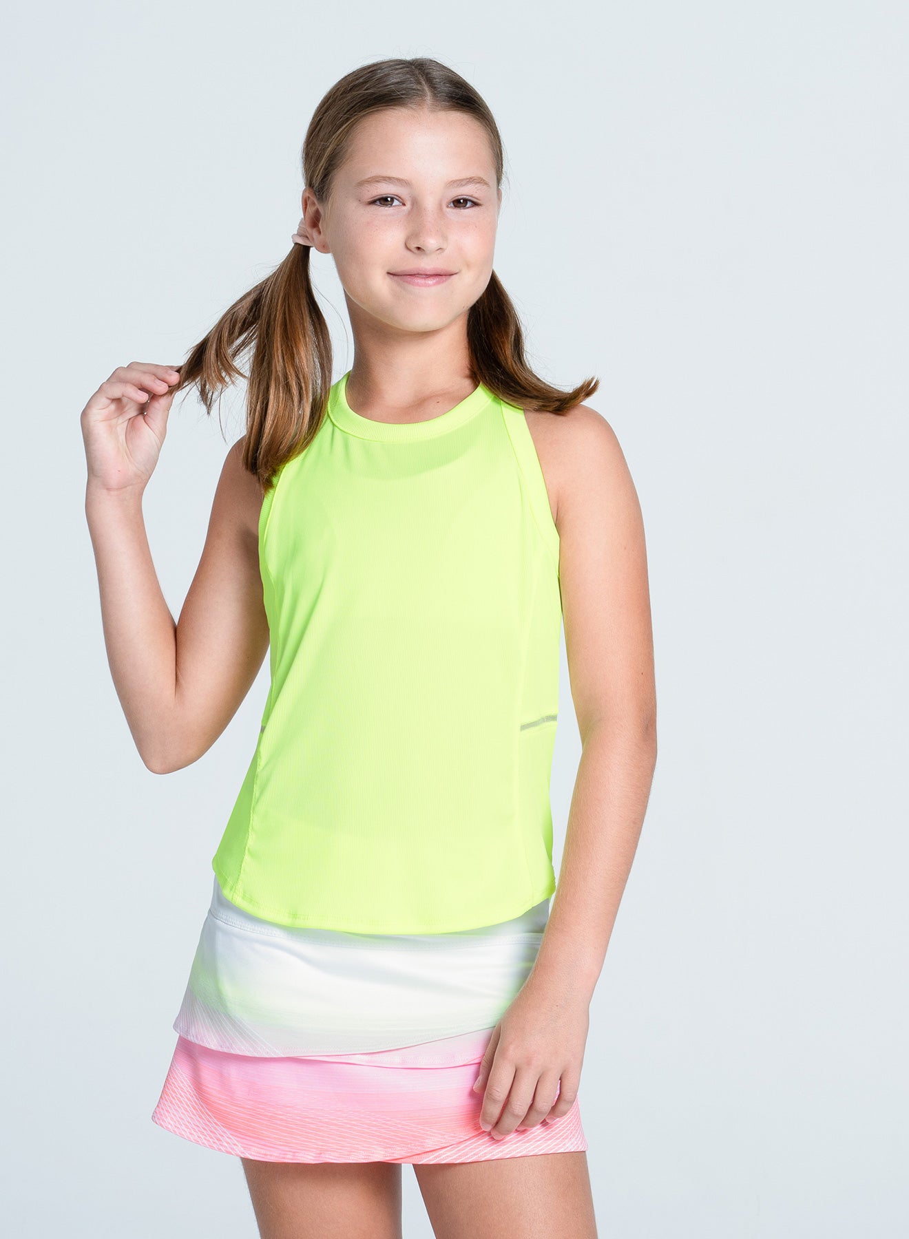 Kids | Free To Fly Tank | Lemon Frost