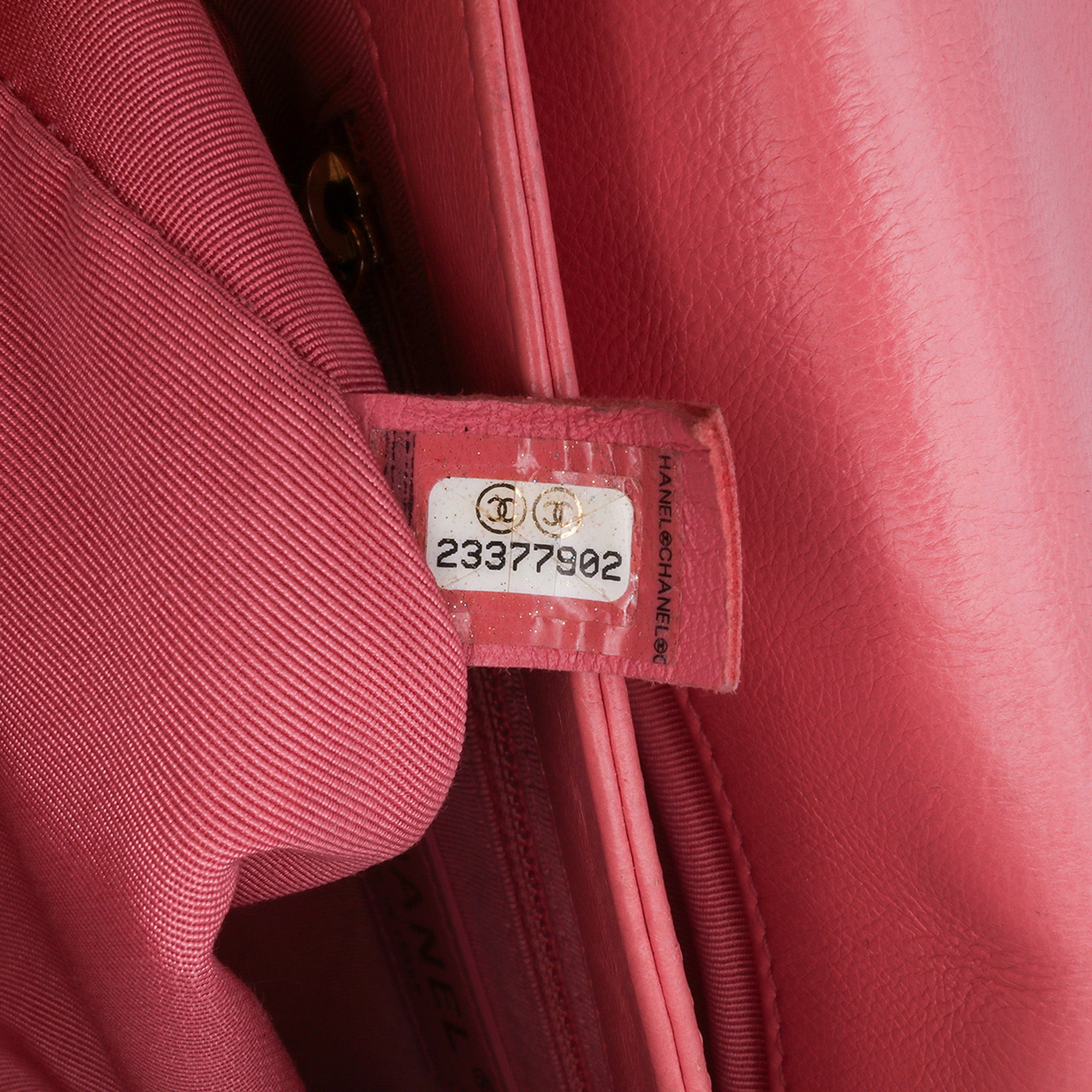 Chanel | Pre-Owned Quilted Calfskin Straight Lined Flap - I | Pink