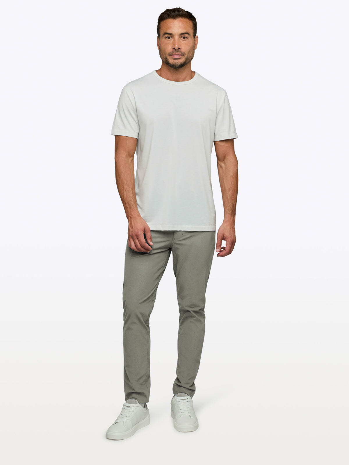 Mens | AO 5-Pocket Pant | Slim-Fit Versaknit | Tea Leaf