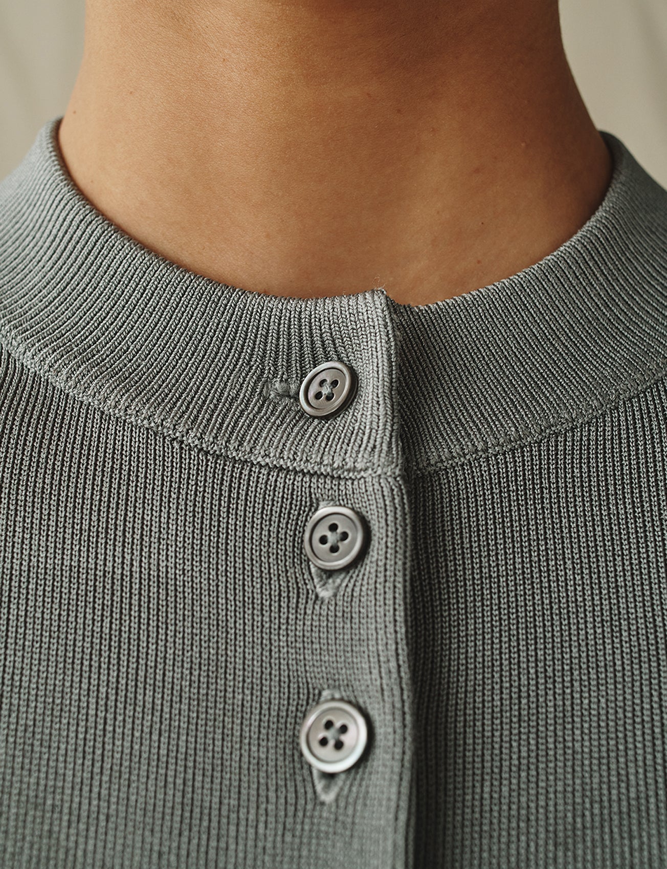 Womens | The Sculpted Cardigan | Steel