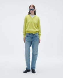 Womens | The V | Lemon