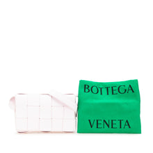 Bottega Veneta | Pre-Owned Nappa Intrecciato Cassette Crossbody | Pink/Light Pink