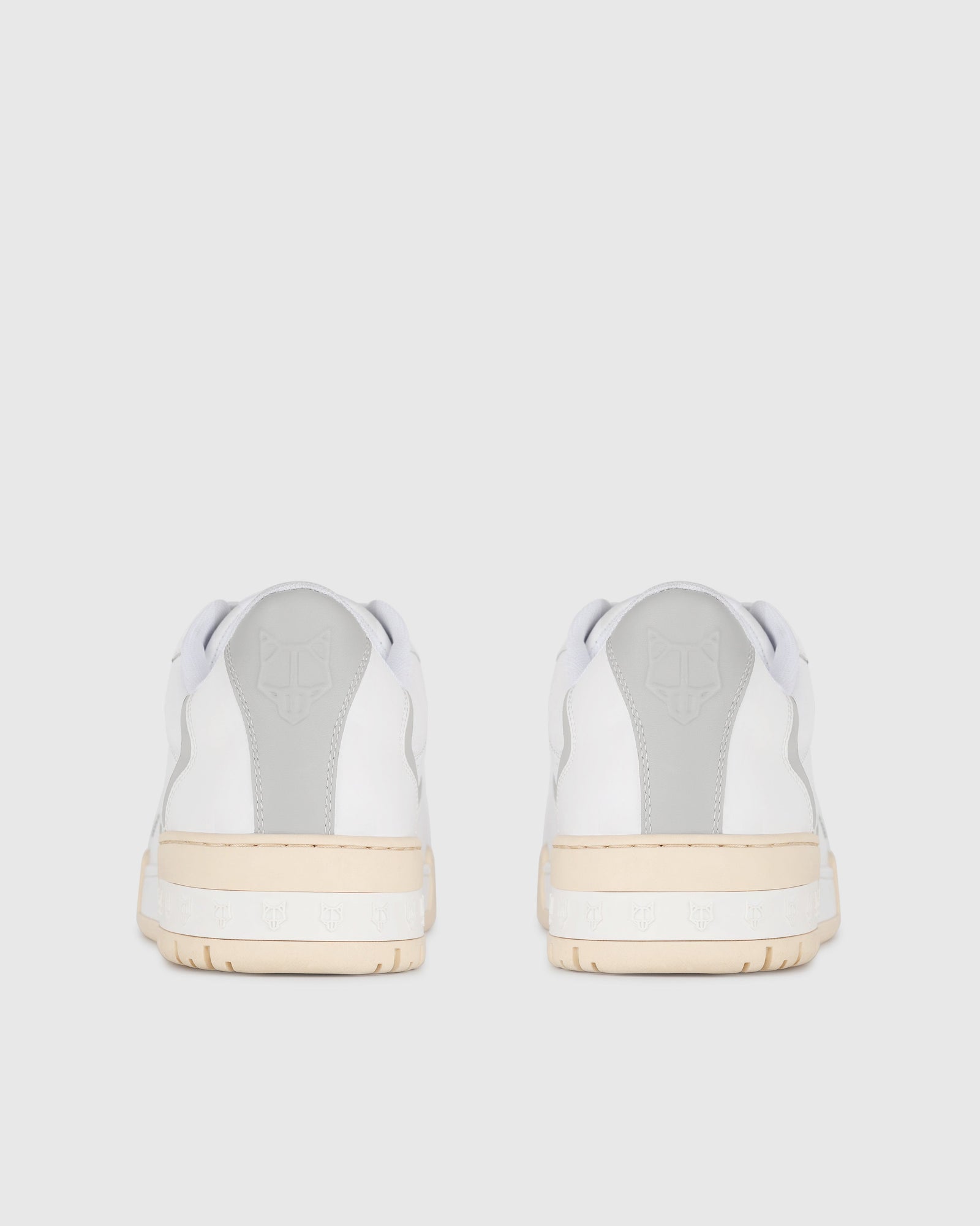 Mens | Transmission Leather Sneaker | White/Grey
