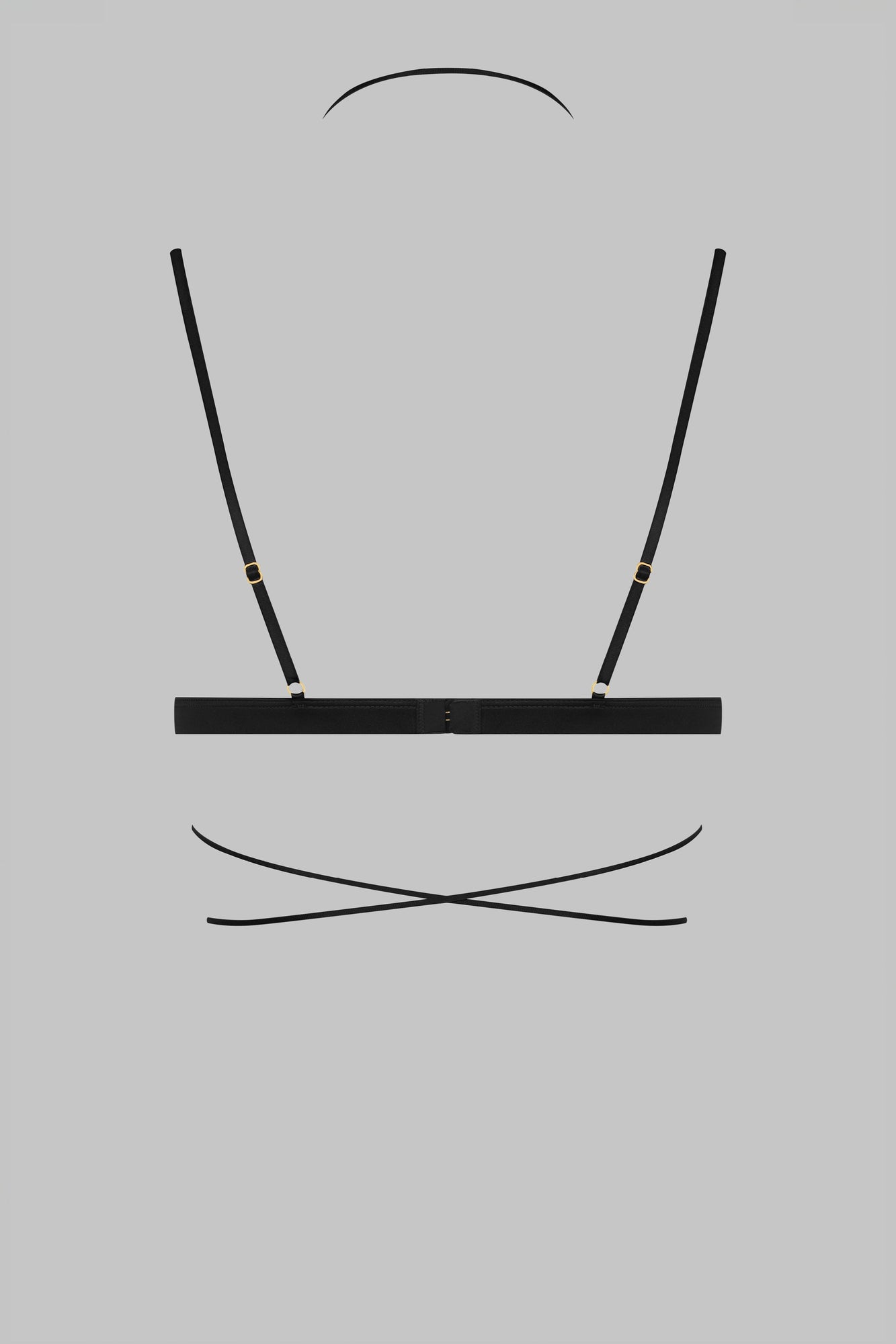 Triangle Bra - French Kiss | Black