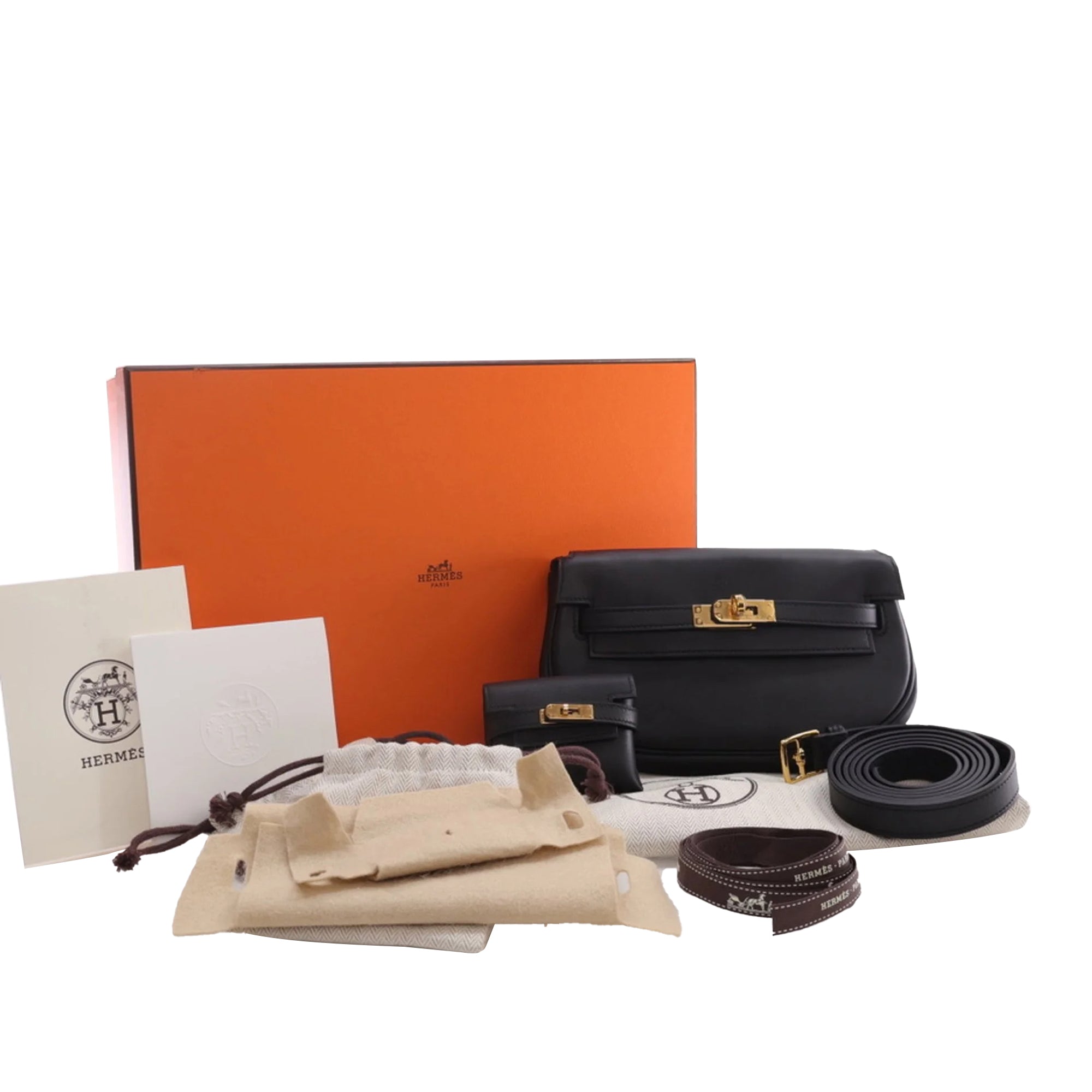 Hermes | Pre-Owned Swift Kelly Moove | Black