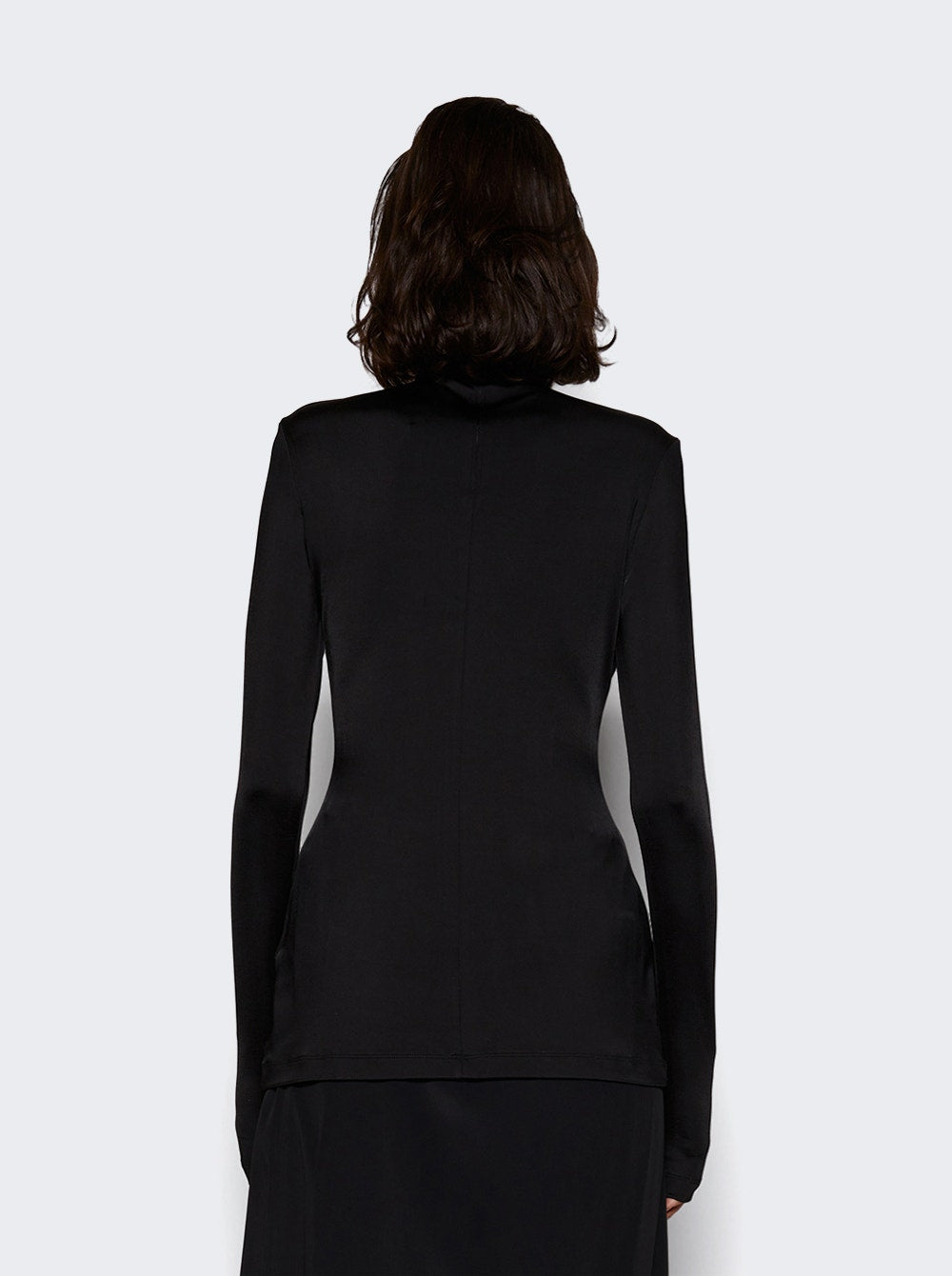 Women | TOVE | Noor High Neck Top Black