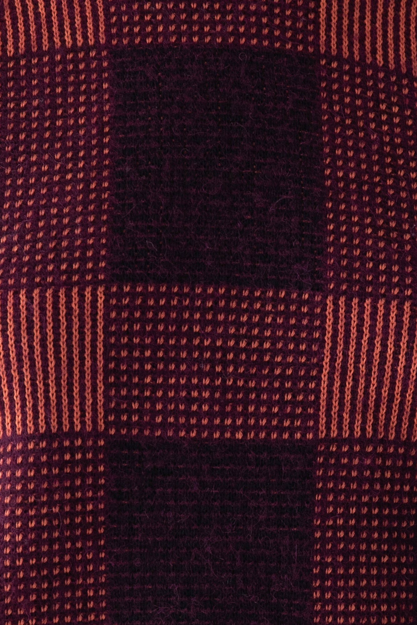 Tartine Plaid Pullover | Aubergine Multi