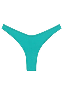 Binded Thong Bikini Bottom | Teal