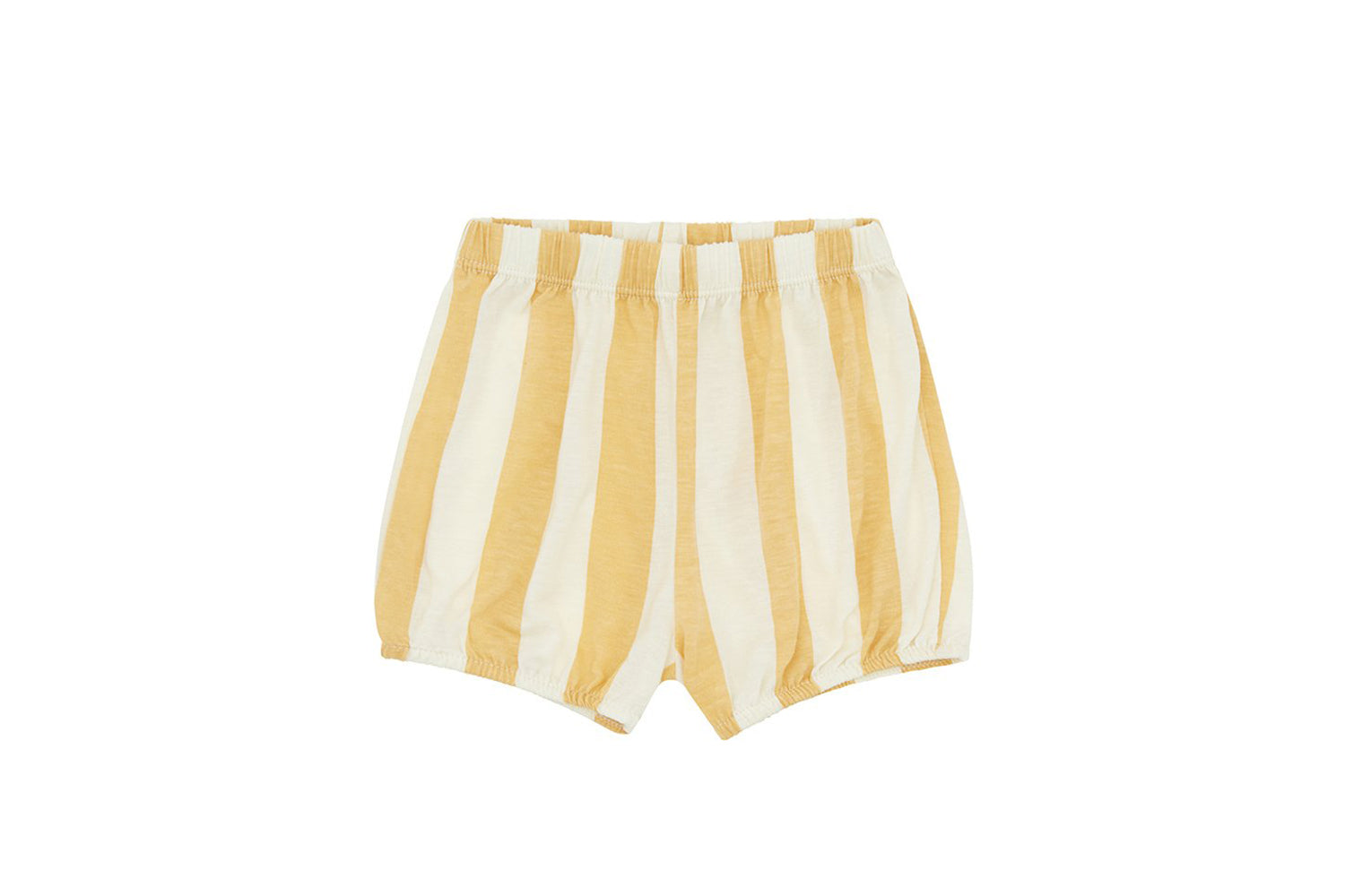 Unisex | Tencel Bloomer Shorts | Yellow Striped