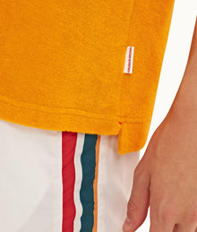 Terry Towelling Tailored Fit Towelling Resort Polo Shirt | Beacon