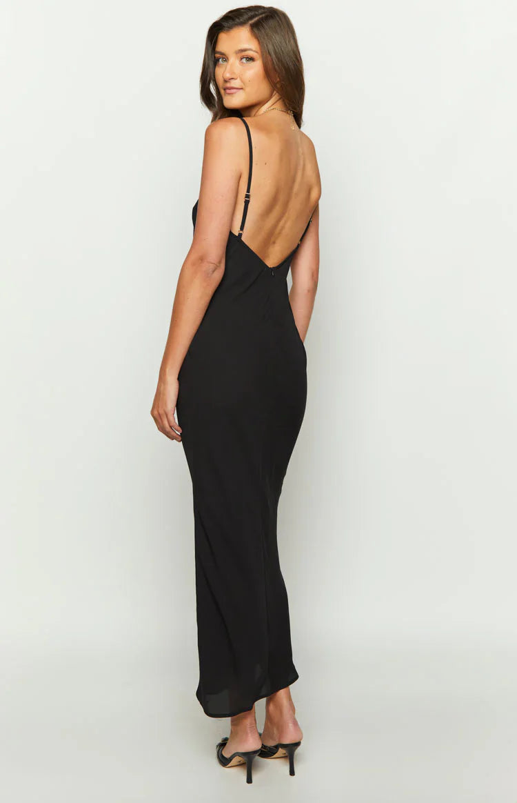 The Exclusive Lace Maxi Dress | Black