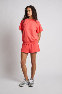 Year of Ours | The Pe Sweat Short | Cherry