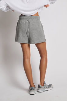 Year of Ours | The Pe Sweatshort | Light Heather Grey