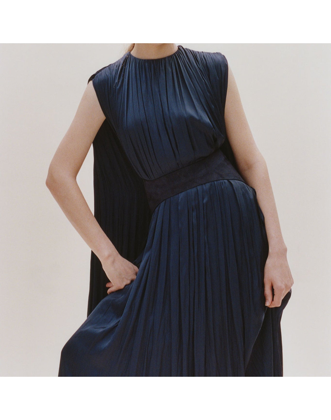 The Cape Dress | Midnight