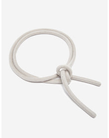 The Cashmere Tube Belt | Light Taupe