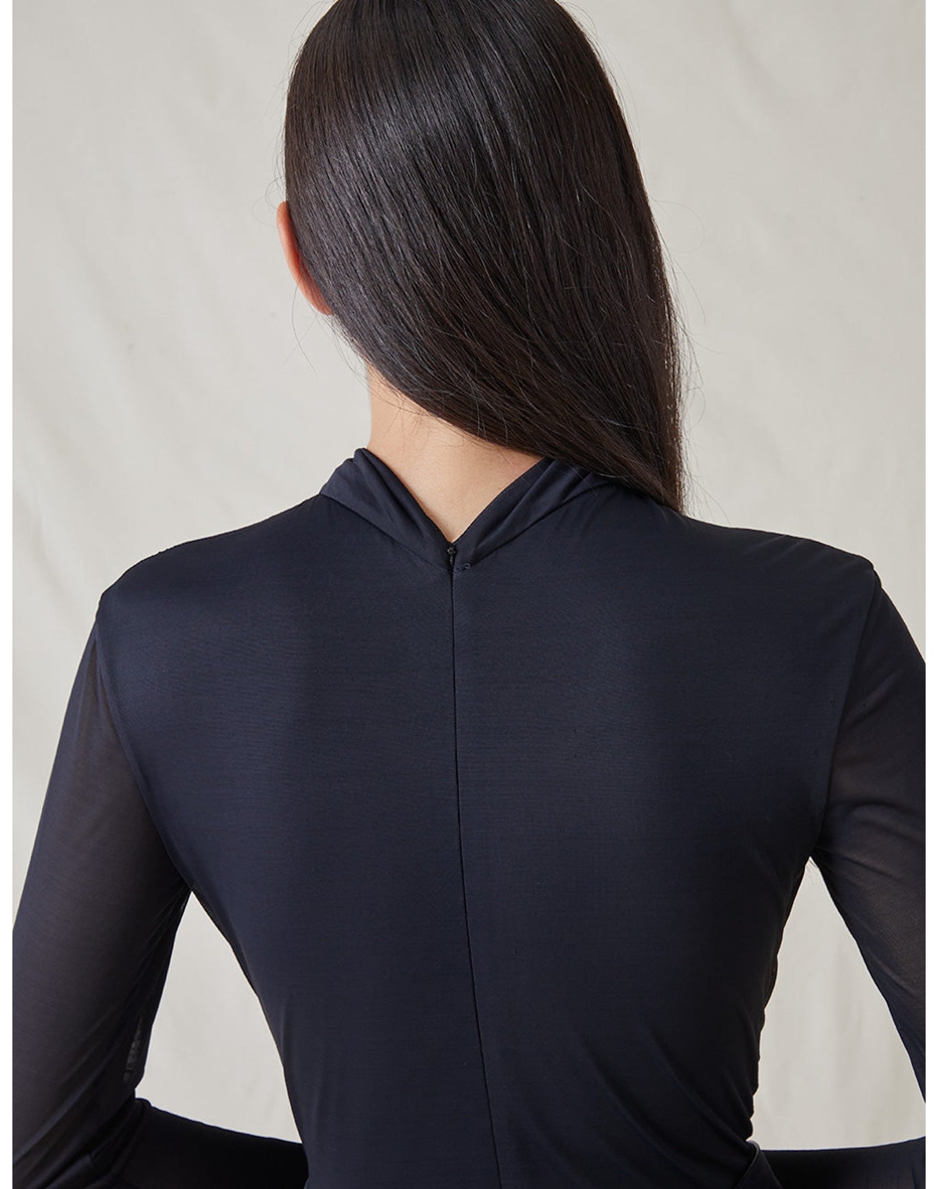 The Draped Jersey Dress | Dark Navy
