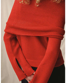 The Evening Wrap | Scarlet