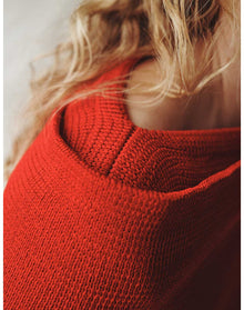 The Evening Wrap | Scarlet