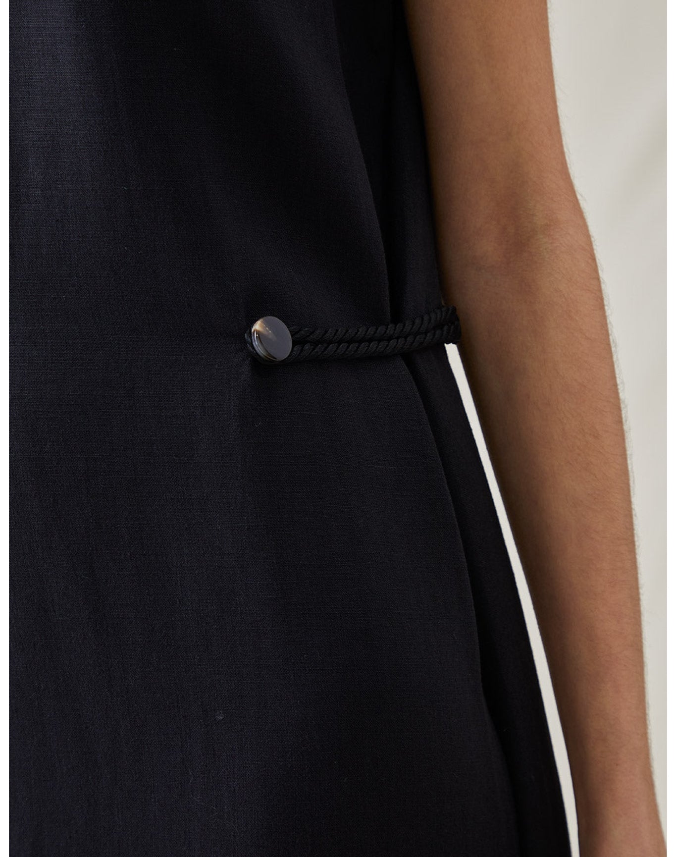 The Fringe Dress | Washed Black