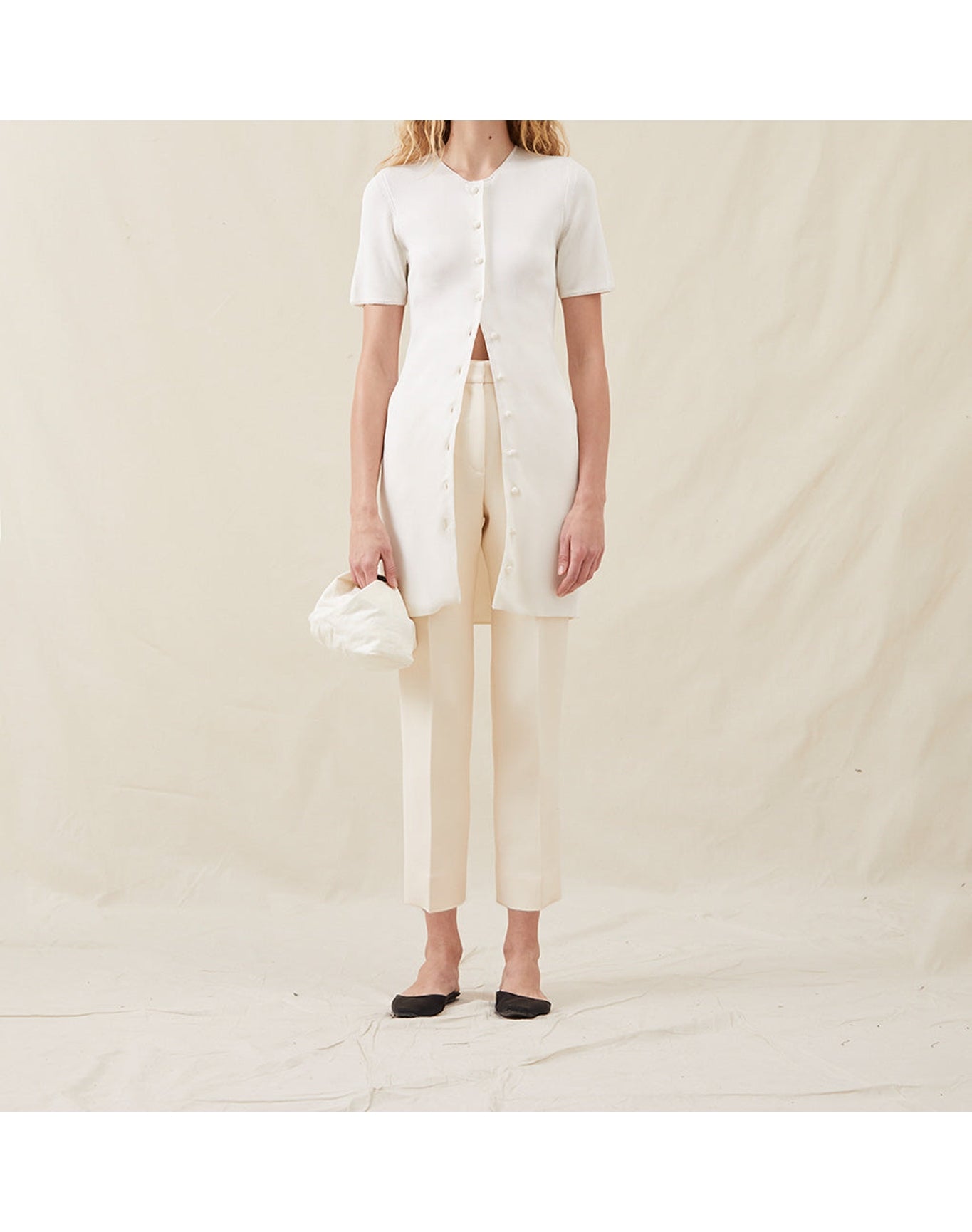 The Knit Mini Dress | Ivory