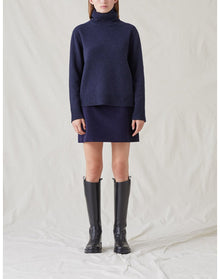 The Mini Skirt | Navy