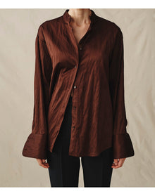The Oversized Shirt | Chocolate