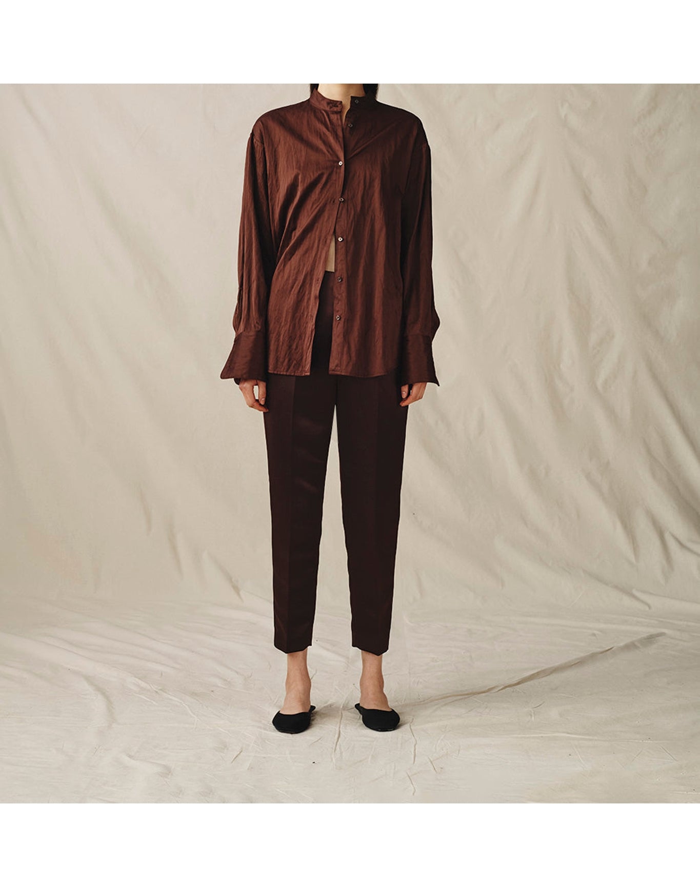 The Oversized Shirt | Chocolate