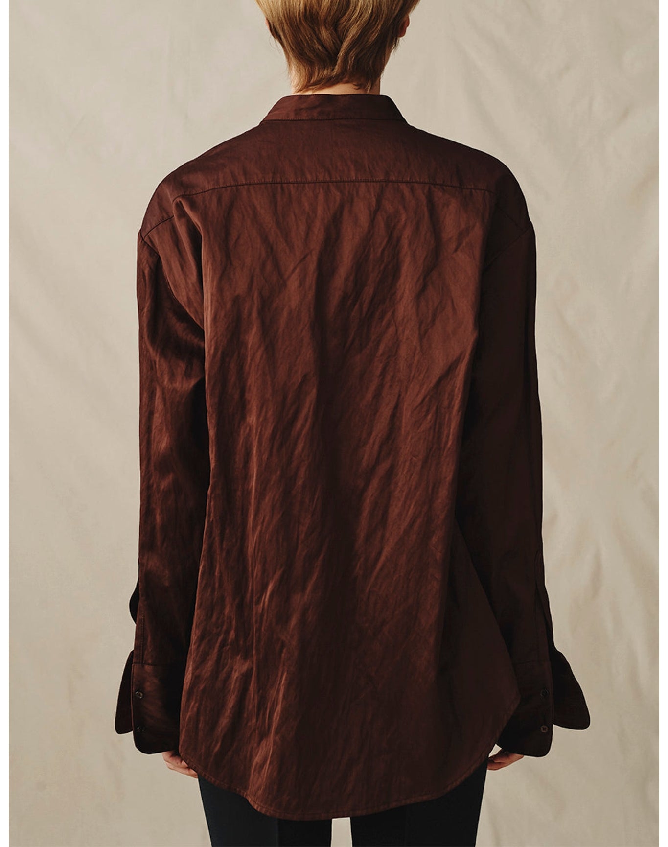 The Oversized Shirt | Chocolate