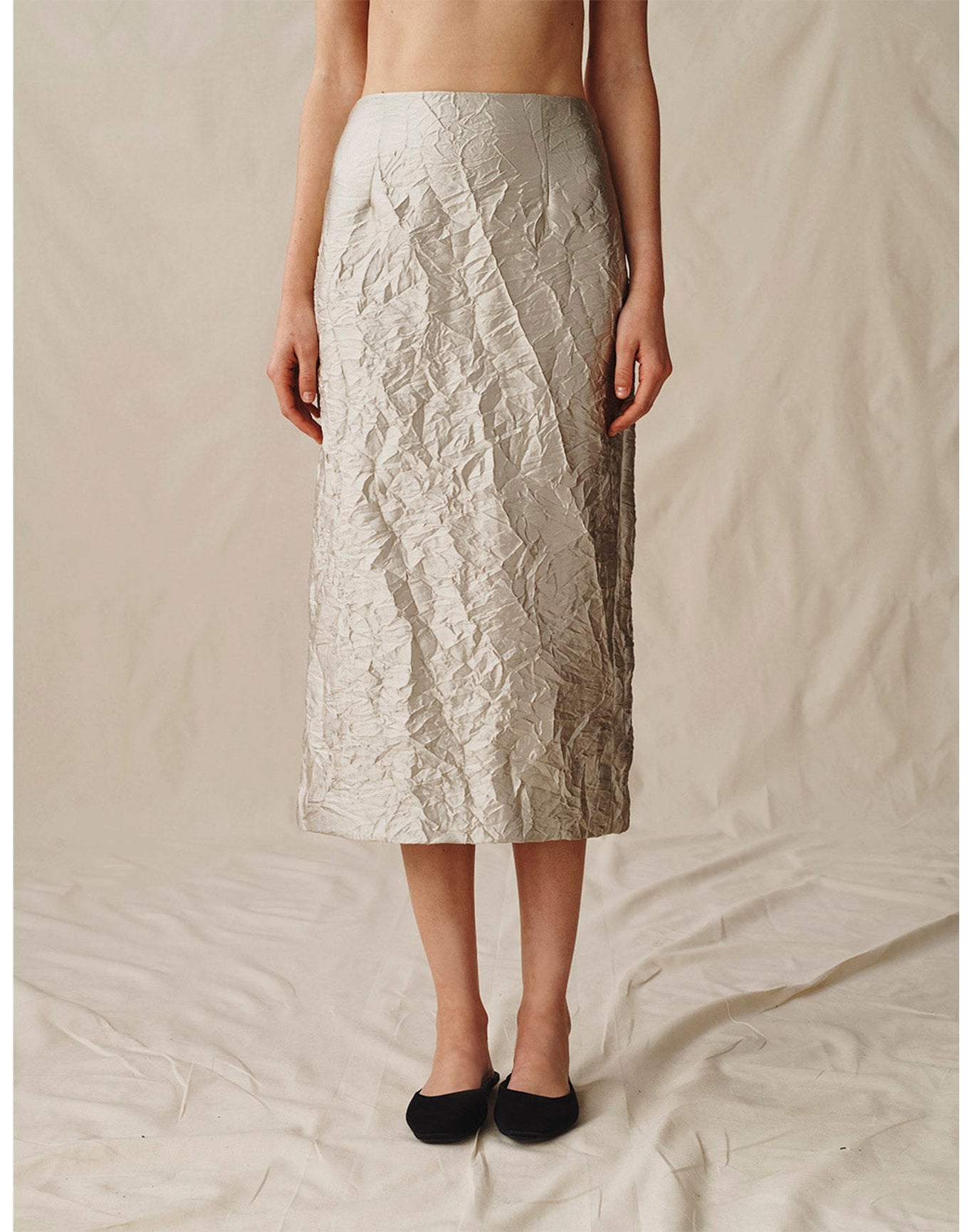 The Pencil Skirt | Platinum