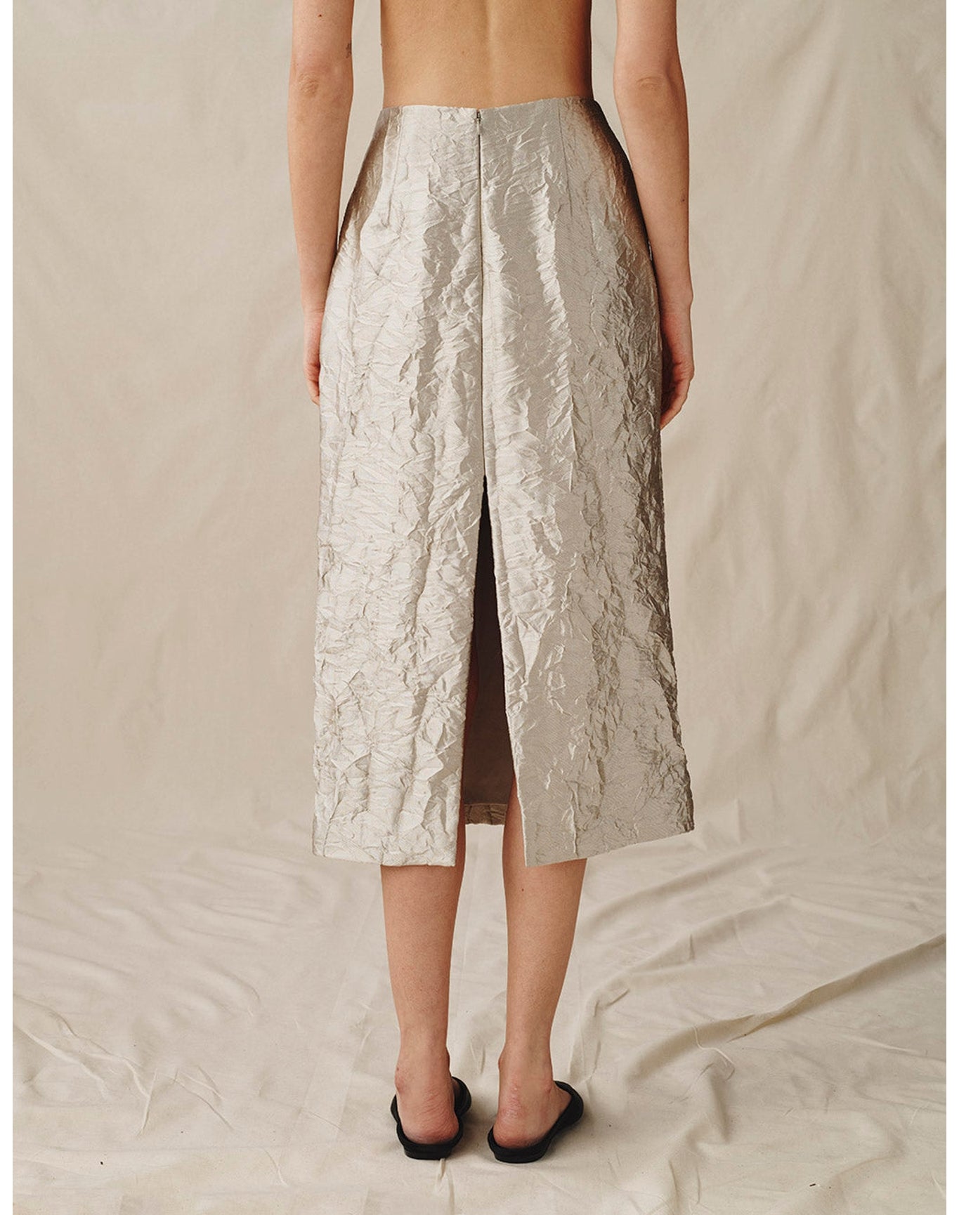 The Pencil Skirt | Platinum