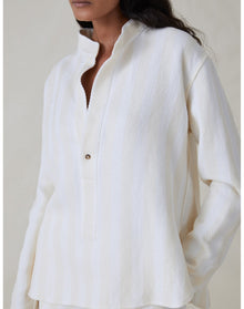 The Pop-Over Shirt | Cream