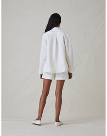 The Pop-Over Shirt | Cream