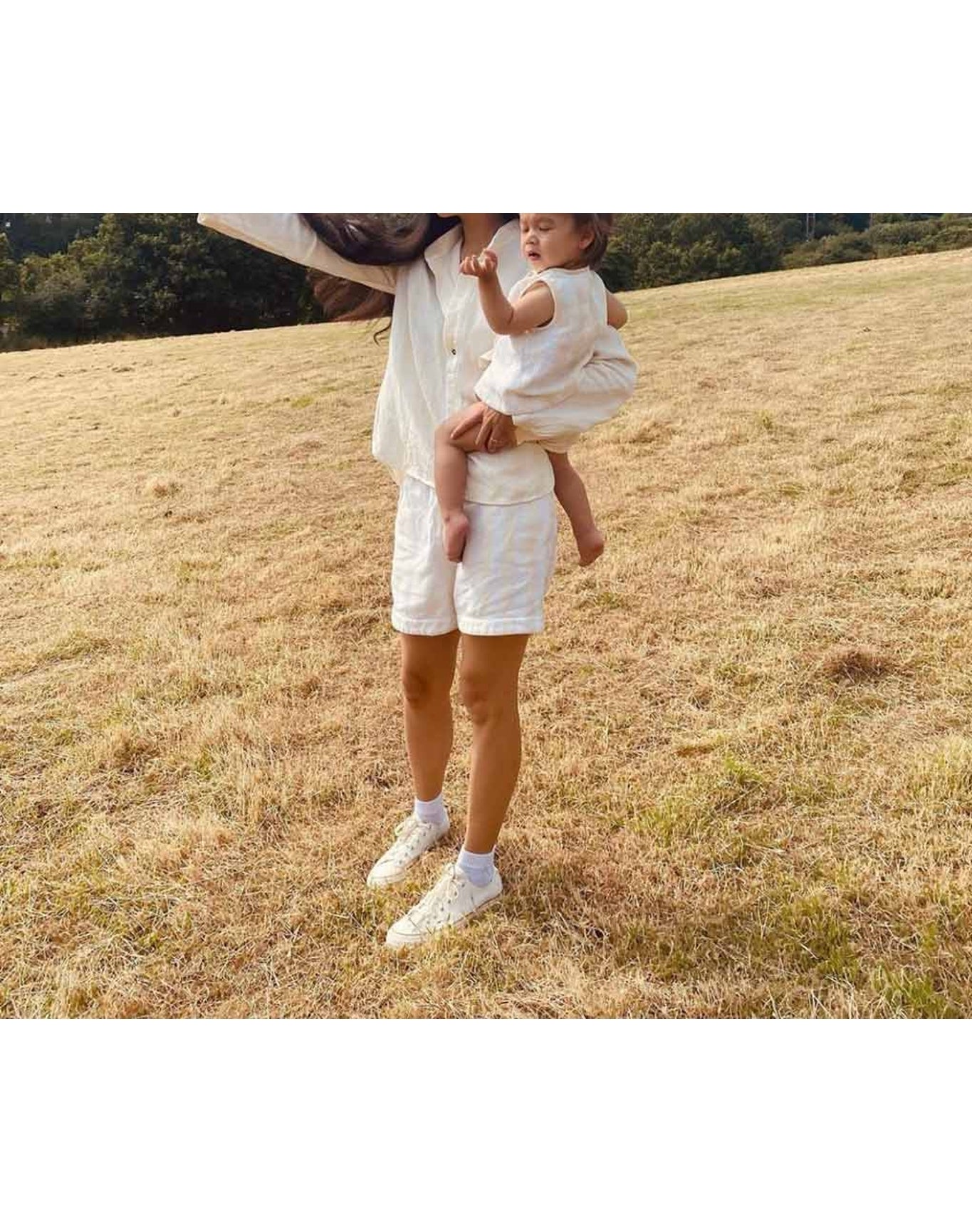 The Pop-Over Shirt | Cream
