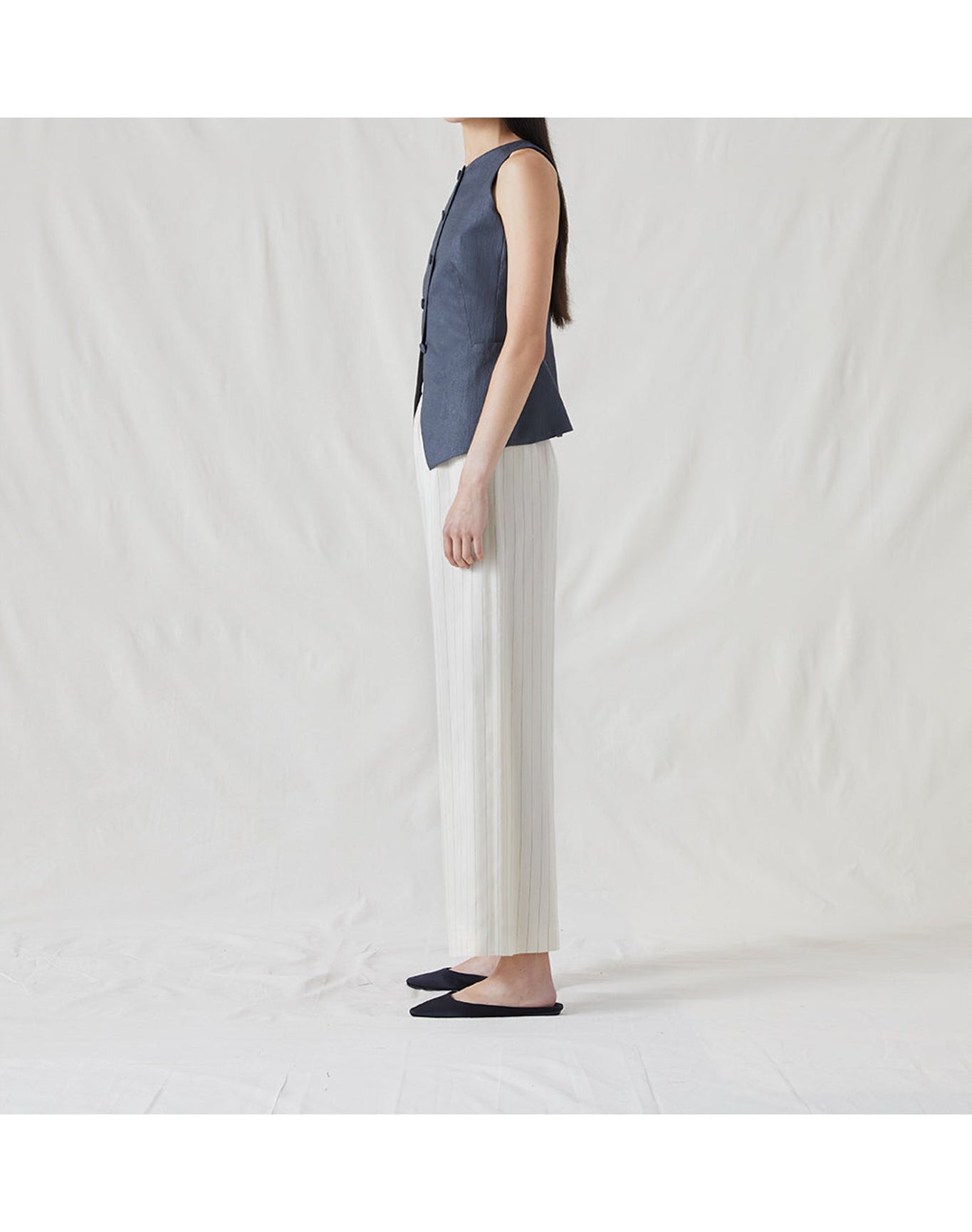 The Relaxed Pants | Wide Stripe