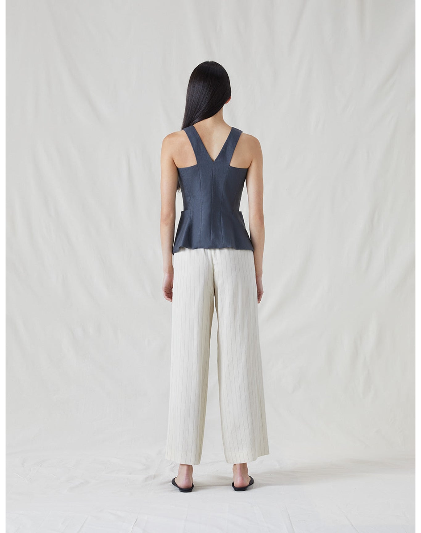 The Relaxed Pants | Wide Stripe