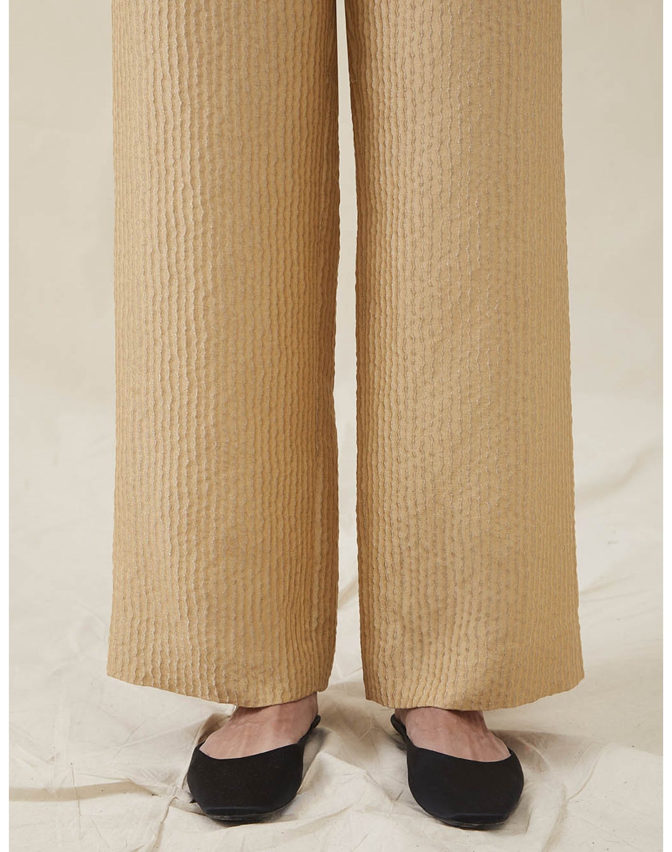 The Relaxed Pants In Wave Stripe | Copper