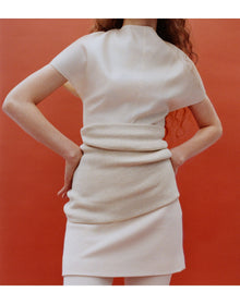 The Shell Top In Organza | Pearl
