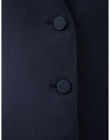 The V-Neck Mini Dress | Midnight