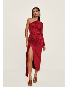 Turi Dress | Burgundy